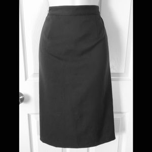 NEW Boutique Europa Black Pencil Skirt Size 8